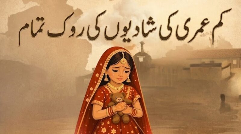 کم عمری کی شادیوں کی روک تھام